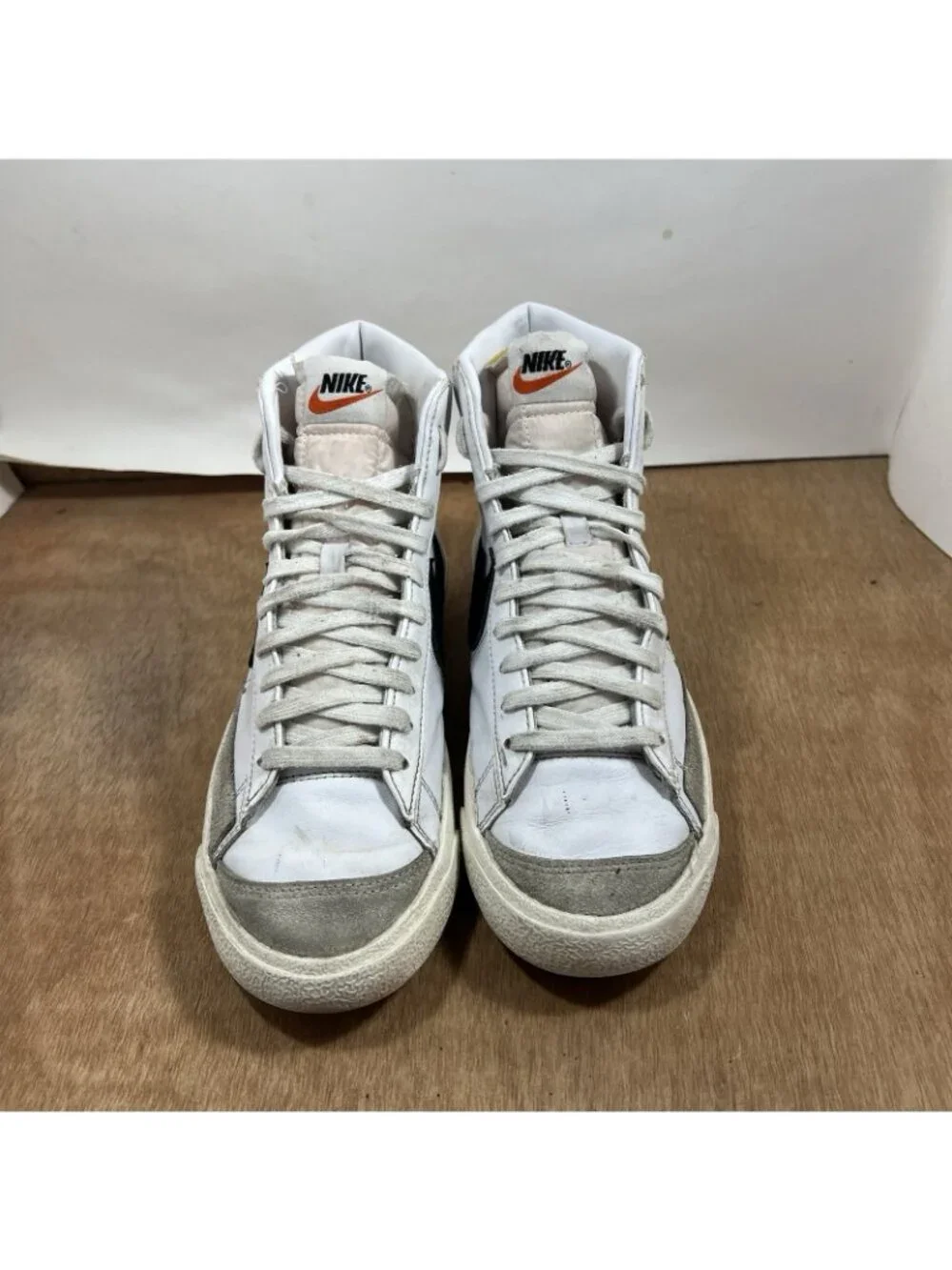 Nike Blazer Mid 77 Men Size 8 BQ6806-100 White Basketball Shoes Sneakers